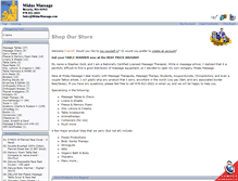 Tablet Screenshot of midasmassage.com